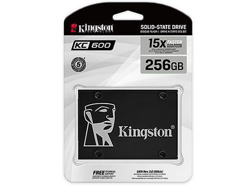 купить 256GB SSD 2.5" Kingston SSDNow KC600 SKC600/256G, 7mm, Read 550MB/s, Write 500MB/s, SATA III 6.0 Gbps (solid state drive intern SSD/внутрений высокоскоростной накопитель SSD) в Кишинёве 