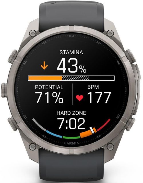 cumpără Ceas inteligent Garmin Fenix 9 Pro, 51mm, Ti w/Gpt/Blk bnd (010-04337-26) în Chișinău 