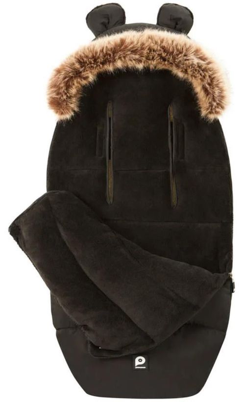 купить Аксессуар для колясок Premaman PPS4E5-CCC-UNQ Husa de iarna pentru carucior Double Sherpa Black в Кишинёве 