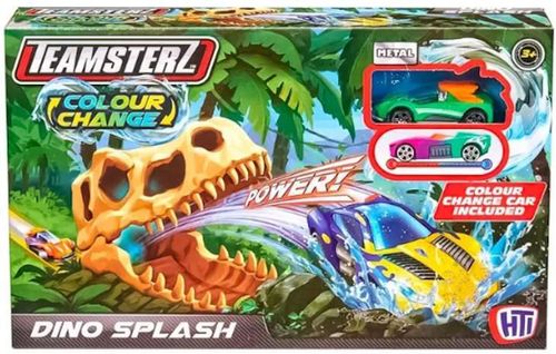 купить Машина HTI 1417552 Traseul Răgetul Dinosaurului, Teamsterz в Кишинёве 