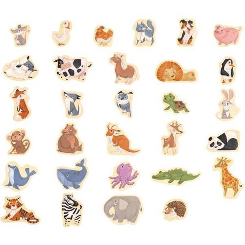 cumpără Jucărie Hape E2002 Set de figurine magnetice Animale în Chișinău 