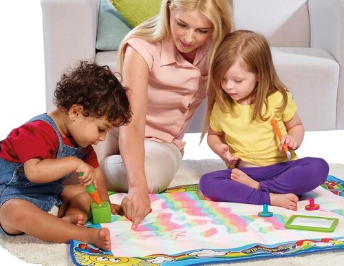 купить Игровой комплекс для детей Tomy T72373 Covoraș de joacă TOMY Aquadoodle Curcubeul colorat в Кишинёве 