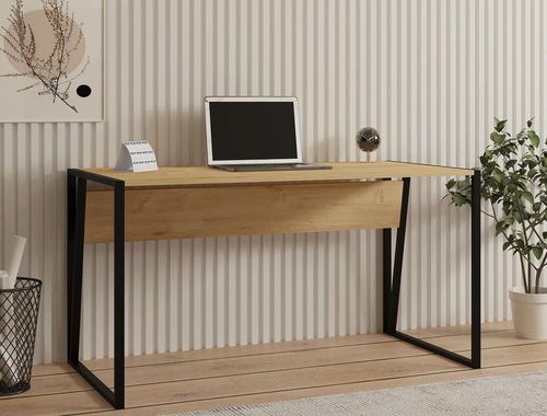 cumpără Masă de birou Trendy Cunda, SafirNegru, 140x74x70cm în Chișinău 