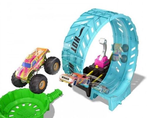 купить Машина Hot Wheels HBN02 Monster Truck Provocare epică set de joc в Кишинёве 