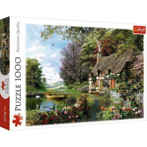 купить Головоломка Trefl 10297 Puzzle 1000elem Cabană confortabilă в Кишинёве 