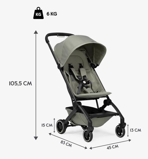 cumpără Сărucior pentru copii Joolz 310003 Aer+ sport (ultracompact), Sage Green în Chișinău 