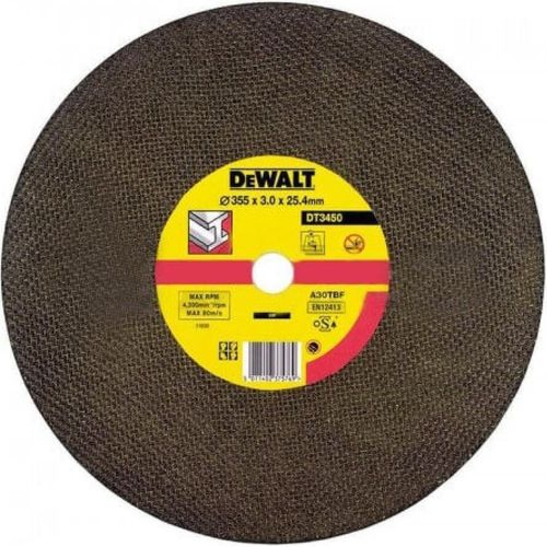 cumpără Disc de tăiere DeWalt DT3450 Disc debitat metal 355x3.0x25.4mm în Chișinău 