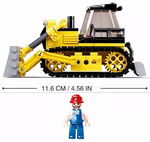 купить Конструктор Sluban B0802 Buldozer, 231 elem. в Кишинёве 
