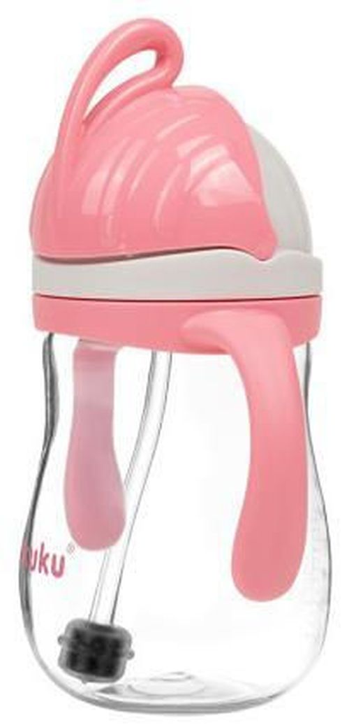 cumpără Cană cu pai Akuku A0676 Weighted Straw Pink în Chișinău 