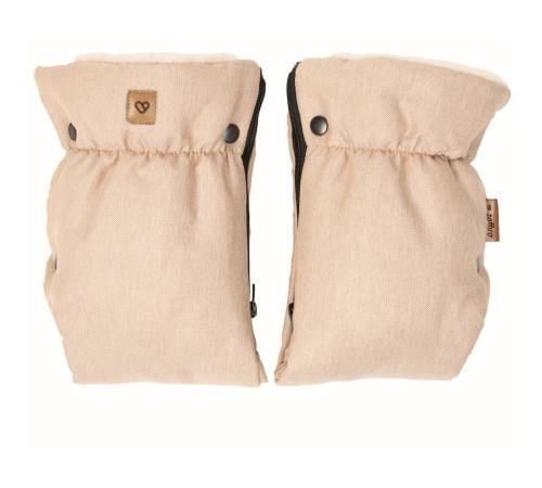 cumpără Accesorii pentru cărucior Zaffiro Муфта wool premium 38 x 26 cm Beige wool premium + melange beige în Chișinău 