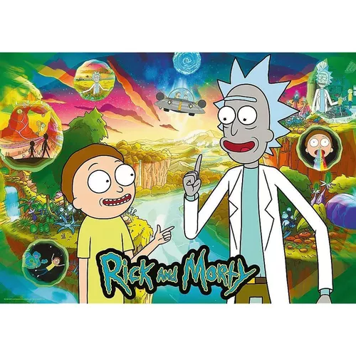cumpără Puzzle Trefl 10838 Puzzle 1000 Premium Plus. Rick și Morty în Chișinău 