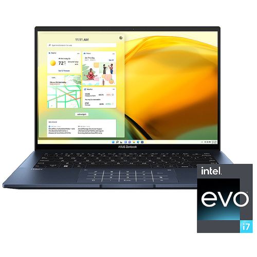 купить Ноутбук 14 ASUS ZenBook 14 UX3402 Blue, Intel i5-1240P 3.3-4.4Ghz/16GB DDR5/SSD 1TB M.2 NVMe/Intel Iris Xe Graphics/ WiFi 6E 802.11ax/ BT5.0/ HDMI/ HD WebCam/ Illuminated Keyboard/ Number Pad/ 14 IPS LED WQXGA Backlit NanoEdge 400nits (2560x1600)/ Windows 11 UX3402ZA-KP460W в Кишинёве 