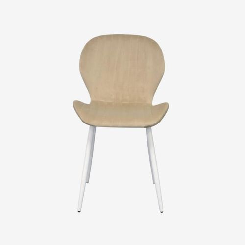 купить Комплект стол и стулья Evelin di Costacurta стол HV-29V White + 4 стула YTC-064Wh UF910-01 Light beige в Кишинёве 
