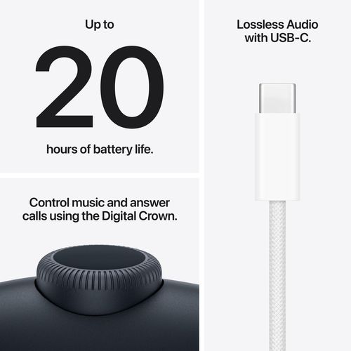 cumpără Căști fără fir Apple Airpods Max 2 Midnight-Zee MHWK4 în Chișinău 