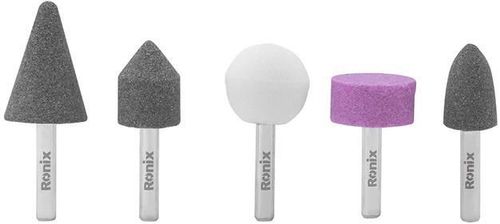 cumpără Set de tubulare, bite, duze Ronix RH-9938 Pietre abrazive pentru burghiu 5 buc în Chișinău 
