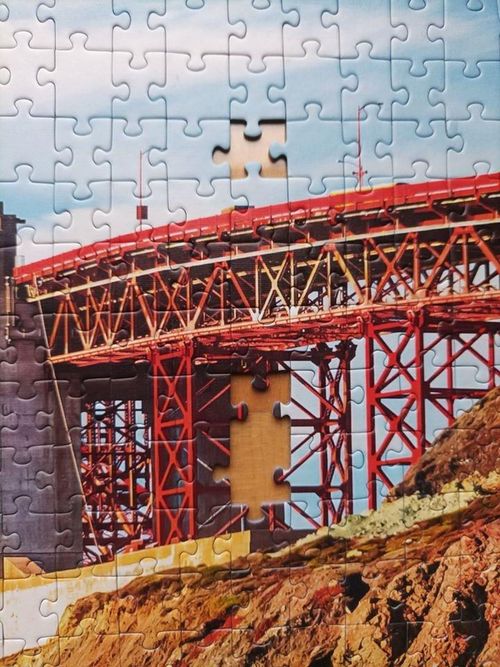 cumpără Puzzle Trefl 10722 Puzzle 1000 Golden Gate Bridge,San Francisco în Chișinău 