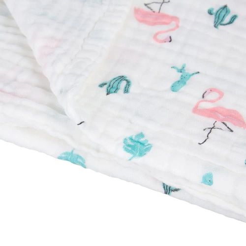cumpără Set de perne si plapume Akuku A0686 Flamingos, paturica din muselina 110x105cm în Chișinău 