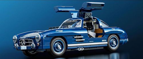cumpără Set de construcție Hot Wheels HWW25 Mercedes-Benz 300 Sl în Chișinău 