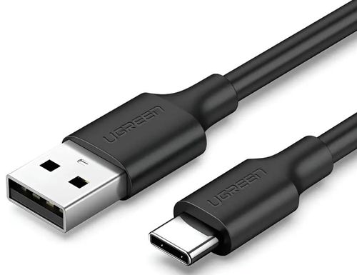 cumpără Cablu telefon mobil Ugreen 60116 USB-A to Type-C 1M 3A 18W US287, Black în Chișinău 