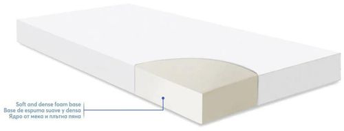 купить Детское постельное белье Kikka Boo 41107030006 Saltea pentru patut Fantasia Stars Beige, 120x60x9 cm в Кишинёве 