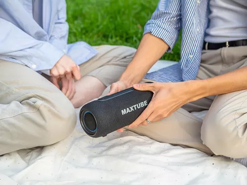 cumpără Boxă portativă Bluetooth Tracer MaxTube TWS, Black în Chișinău 
