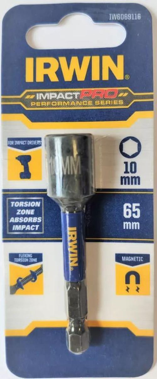 купить Набор головок, бит, насадок Irwin IW6069116 cap magnetic 10 mm в Кишинёве 