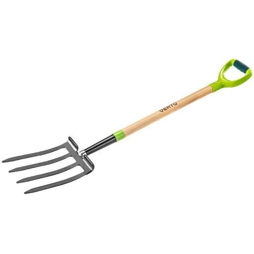 купить Лопата Verto 15G041 Furcă p/u săpat, coadă din lemn, mâner din plastic в Кишинёве 