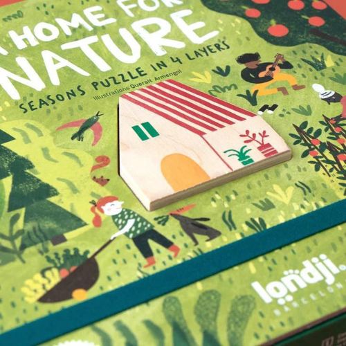 купить Головоломка Londji PZ587 Puzzle -A home for nature в Кишинёве 