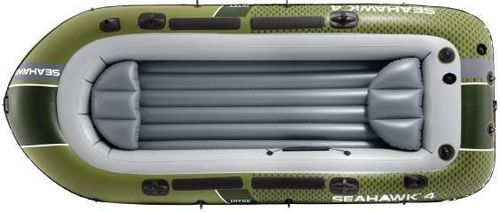 cumpără Barcă gonflabilă Intex 66334 Seahawk 4, cu vâsle și pompă, 351x145x48cm, max.480kg în Chișinău 