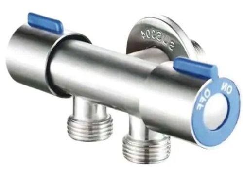 cumpără Supapă de închidere Hydro S 0400349 sub lavoar, dublu 1/2"x1/2"x1/2" INOX, 122 în Chișinău 
