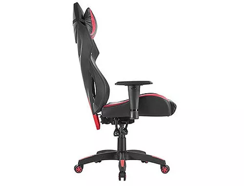 купить Игровое кресло Lumi Gaming Chair Back Breathable Mech with Headrest CH06-8, Black/Red, Height Adjustable Armrest, 350mm Nylon Base, 60mm Nylon Caster, 100mm Class 3 Gas Lift, Weight Capacity 150 Kg в Кишинёве 