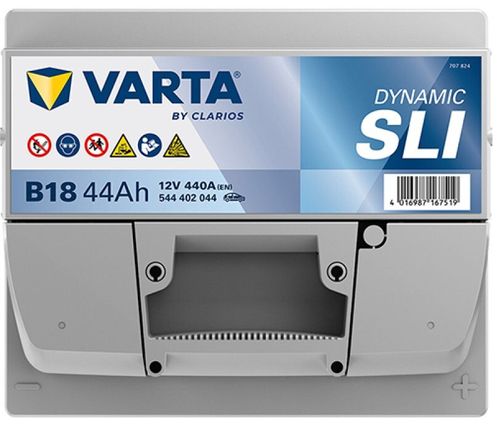 купить Автомобильный аккумулятор Varta 44AH 440A(EN) клемы 0 (207x175x175) S4 001 (544402044K262) в Кишинёве 
