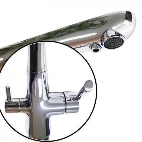 купить Смеситель кухонный Hoff 3324 Chrome в Кишинёве 