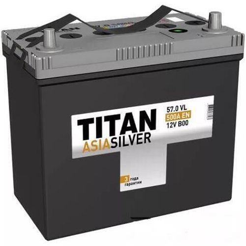 купить Автомобильный аккумулятор Titan ASIA EFB 57.0 A/h R+ 13 в Кишинёве 