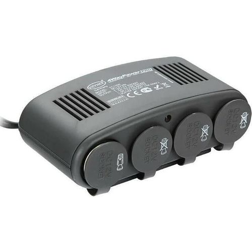 купить Зарядное устройство для авт.аккумуляторов Heyner 511000 multiplicator bricheta auto 4 x12V + USB в Кишинёве 