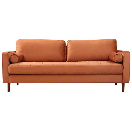cumpără Canapea Trendy Roma Portocaliu, 90x70x215cm (3 locuri) în Chișinău 