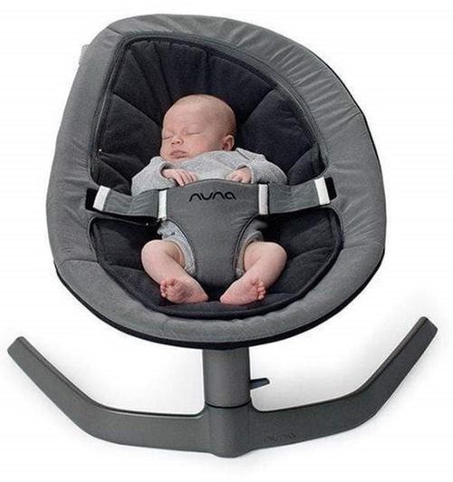 cumpără Leagăn pentru bebeluși Nuna SE-10-007GL Sezlong LEAF Cinder în Chișinău 