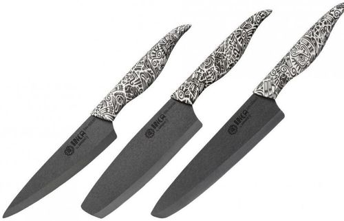 cumpără Set cuțite Samura INCA lama zirconia ceramic negru 3buc. (SIN-0220B) în Chișinău 
