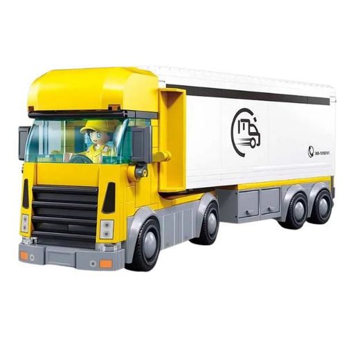 cumpără Set de construcție Sluban B1289 Camion de livrare, 269 elem. în Chișinău 