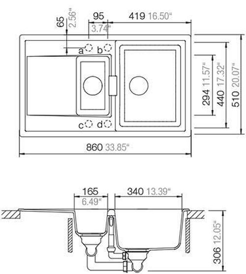 купить Мойка кухонная Schock Cristadur Mono D-150 в Кишинёве 