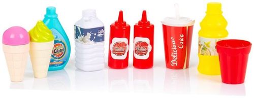 купить Игрушечная кухня и посуда Chipolino DIPK002420KT with light and sound, spraying, smoking, watering 83cm в Кишинёве 