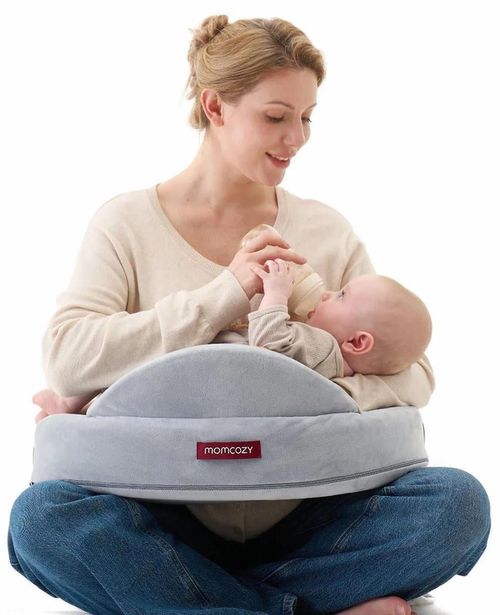 купить Подушка для мам Momcozy NP007-GR00NB-A Perna pentru maternitate Exclusive Memory Grey в Кишинёве 