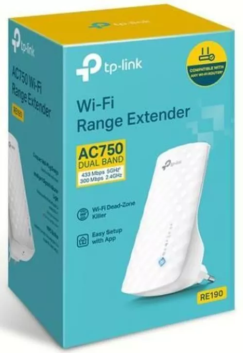 купить Wi-Fi точка доступа TP-Link RE190 AC750 в Кишинёве 