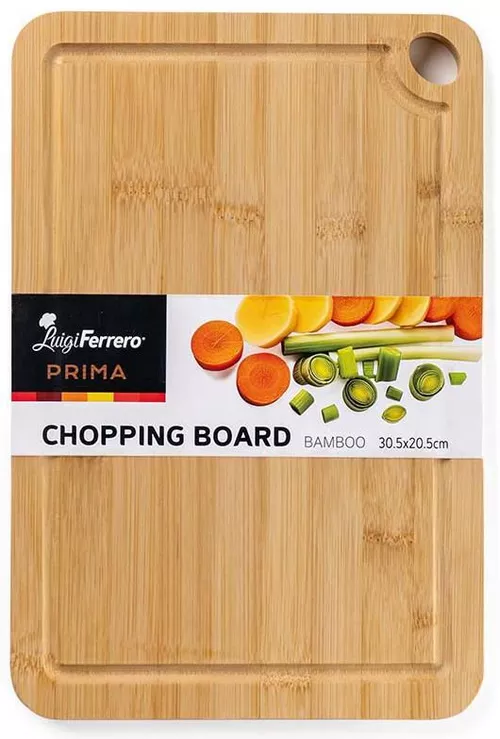 cumpără Tocător de tăiere Luigi Ferrero Prima FR-3121 30.5x20.5x1.5cm, Bamboo în Chișinău 