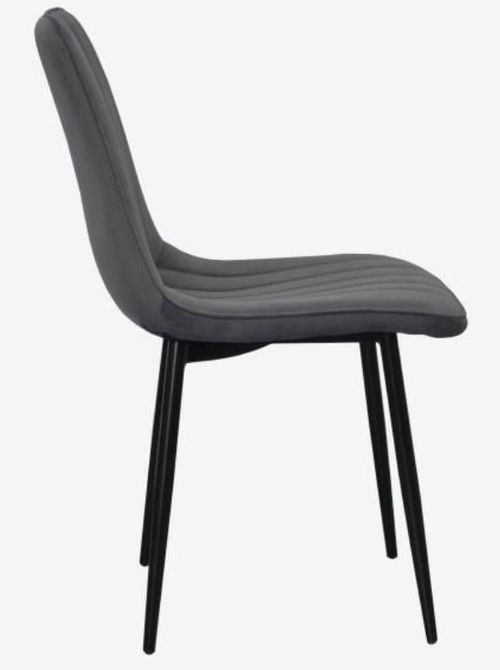 cumpără Set masă și scaune Evelin di Costacurta стол DT-432-1R B + 4 стула XR-154B Dark Grey57 în Chișinău 