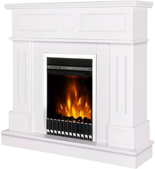 купить Камин электрический ArtFlame Ambasador white & Gala silver в Кишинёве 