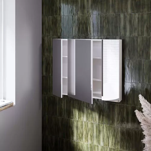 купить Зеркало для ванной miscellaneous SAVOIE 100 Alb cu dulap baie в Кишинёве 