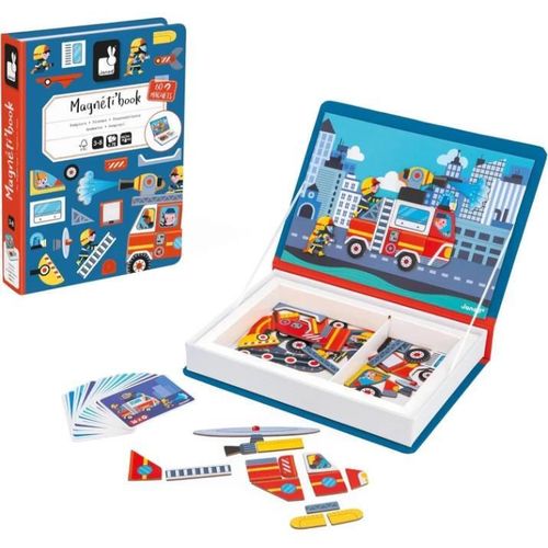 купить Настольная игра Janod J02583 Joc magnetic educativ Pompieri в Кишинёве 