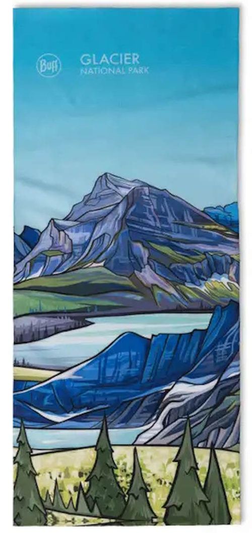 купить Одежда для спорта Buff Шапка-шарф UV+ Coolnet National Parks Glacier в Кишинёве 
