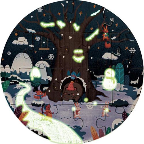 cumpără Puzzle Hape E1653 Puzzle 4 anotimpuri (10+12+16+18 el.) în Chișinău 